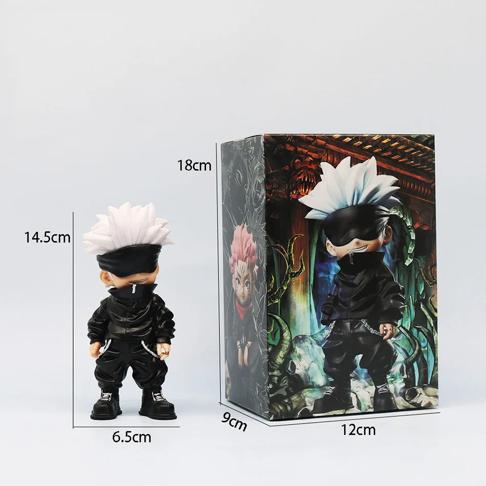 Zhongkaihua Figura Anime JJK Ryomen Sukuna 17 Cm - PVC - Action Figure Snodabile - Collezione Jujutsu Kaisen