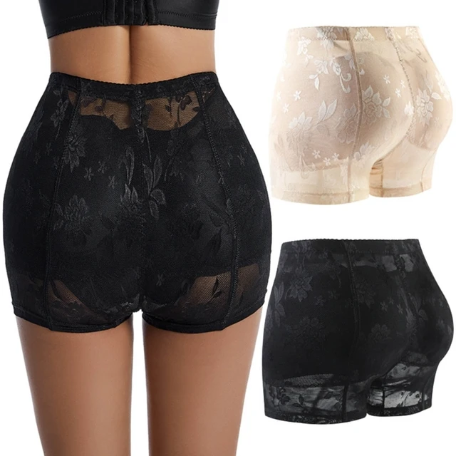 Womann shapewear for home life shorts Peachy Short High Waisted Lace lace  buttocks lifting pants - AliExpress