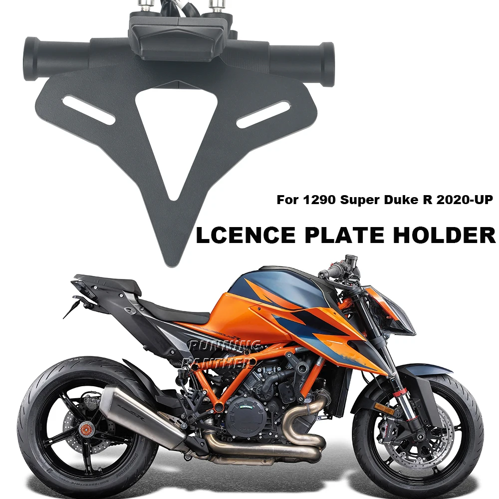 

Motorcycle Rear Short Tail Stock Tidy License Plate Holder Tailstock Bracket Kit For 1290 Super Duke R 2020 2021 2022 2023 2024