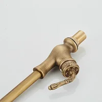 ก๊อกน้ําห้องครัวร้อนและเย็นอ่างล้างจาน TAP 360 หมุนทองเหลืองโบราณ TAP ทองเหลืองก๊อกน้ําอ่างล้างจาน 6