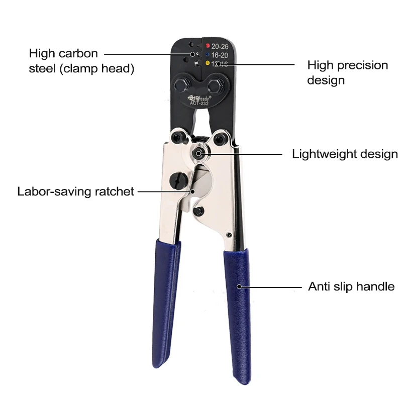 ACT-232 Crimping Pliers M22520/37-01 Are Compatible With DMC