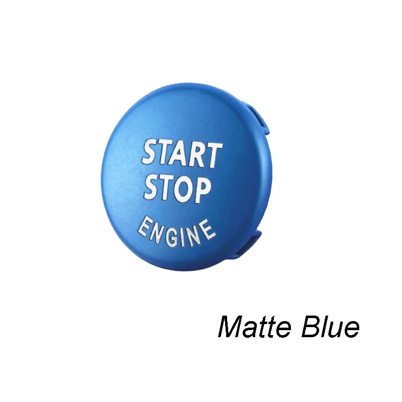 Luxury Car Engine Start Button Replace Cover - Premium Stop Switch - Stylish Automotive Interior Accessory