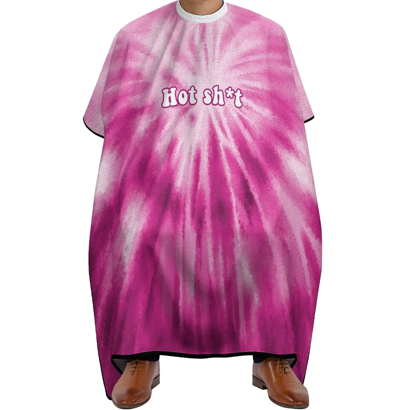 

Haircut Barber Cape for Men, Professional Salon Cape with Snap Closures, Hairdresser Cape for Adults Tie Dye Phoncover