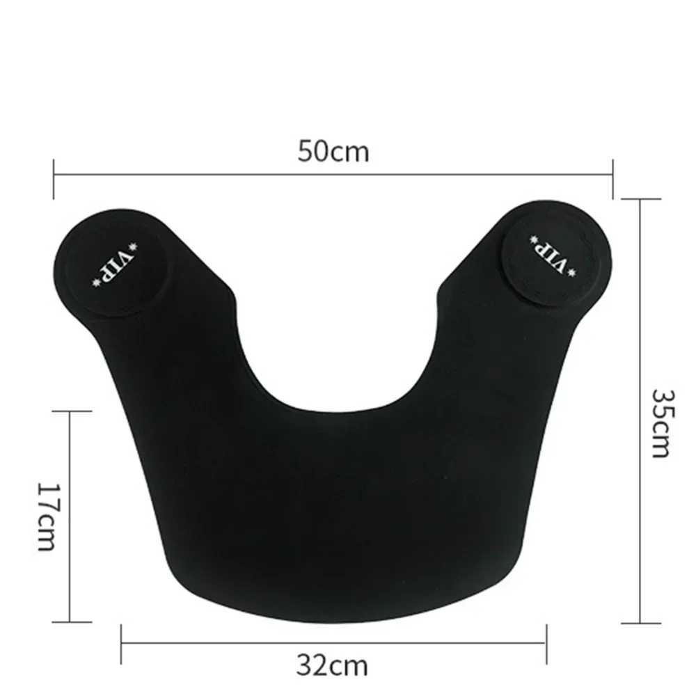 Stylist Cutting Cape Silicone Hair Dyeing Shawl Waterproof Neck Collar Wrap Cover Barber Hairdressing Hair Coloring Accessories 4