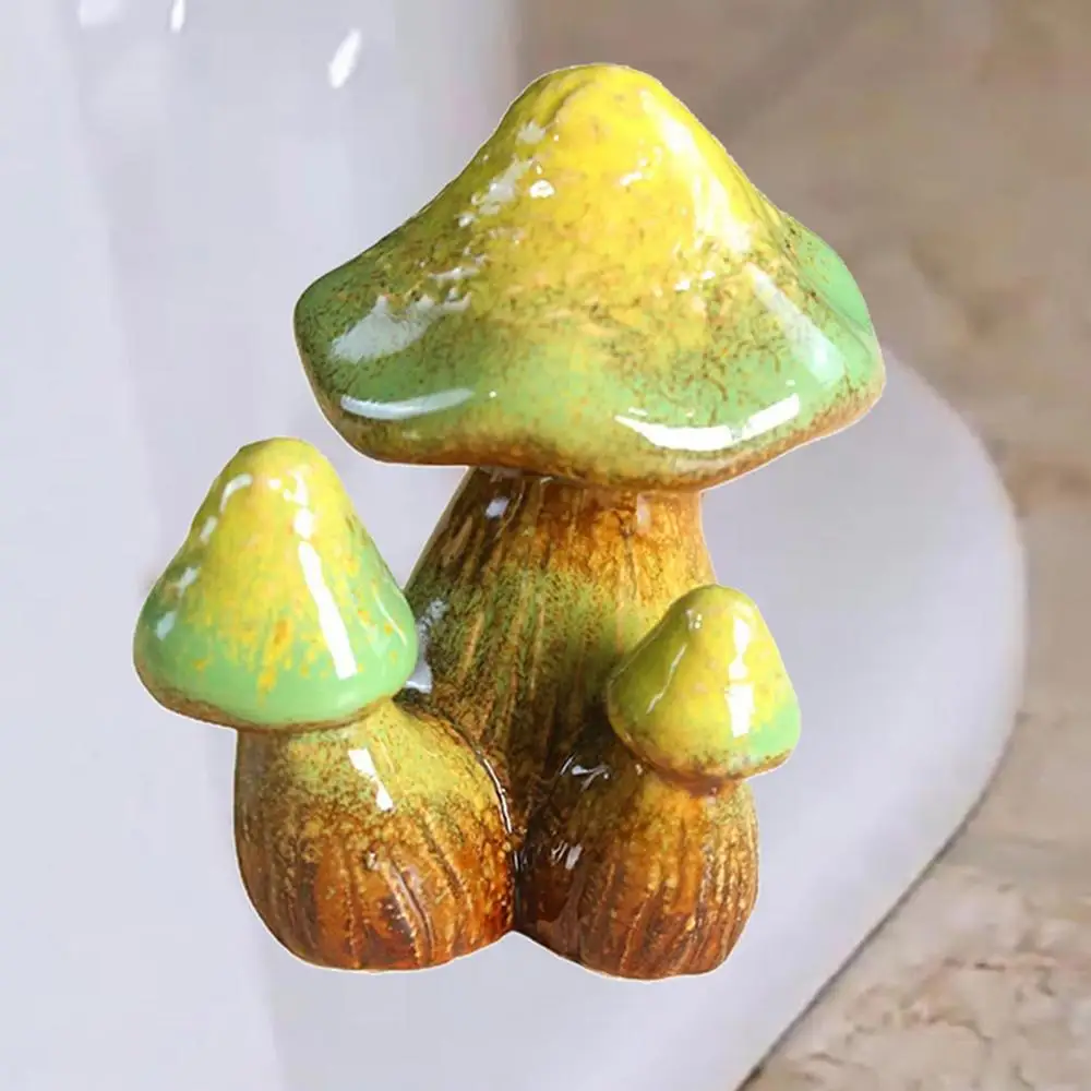 Description Picture 2 of itemToilet Bolt Caps Mushroom 2pcs Mushroom Figurines Decor Mushroom Figurines Decor Cute Mushroom Covers Toilet Bathroom Decor