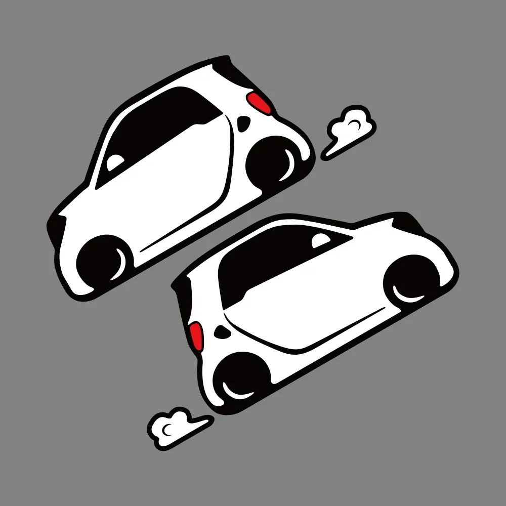 Car Vinyl Sticker Decal Mercedes Benz Smart Fortwo W453 W451 Styling