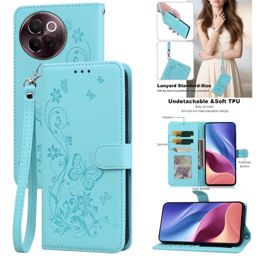 Leather Flip Phone Case - Elegant Protection
