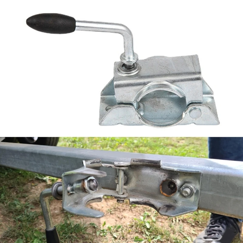 

48mm Clamp For Trailer Wheel or Prop Stands Caravans Boats Parts Accessories Heavy Duty 48mm Split Clamp