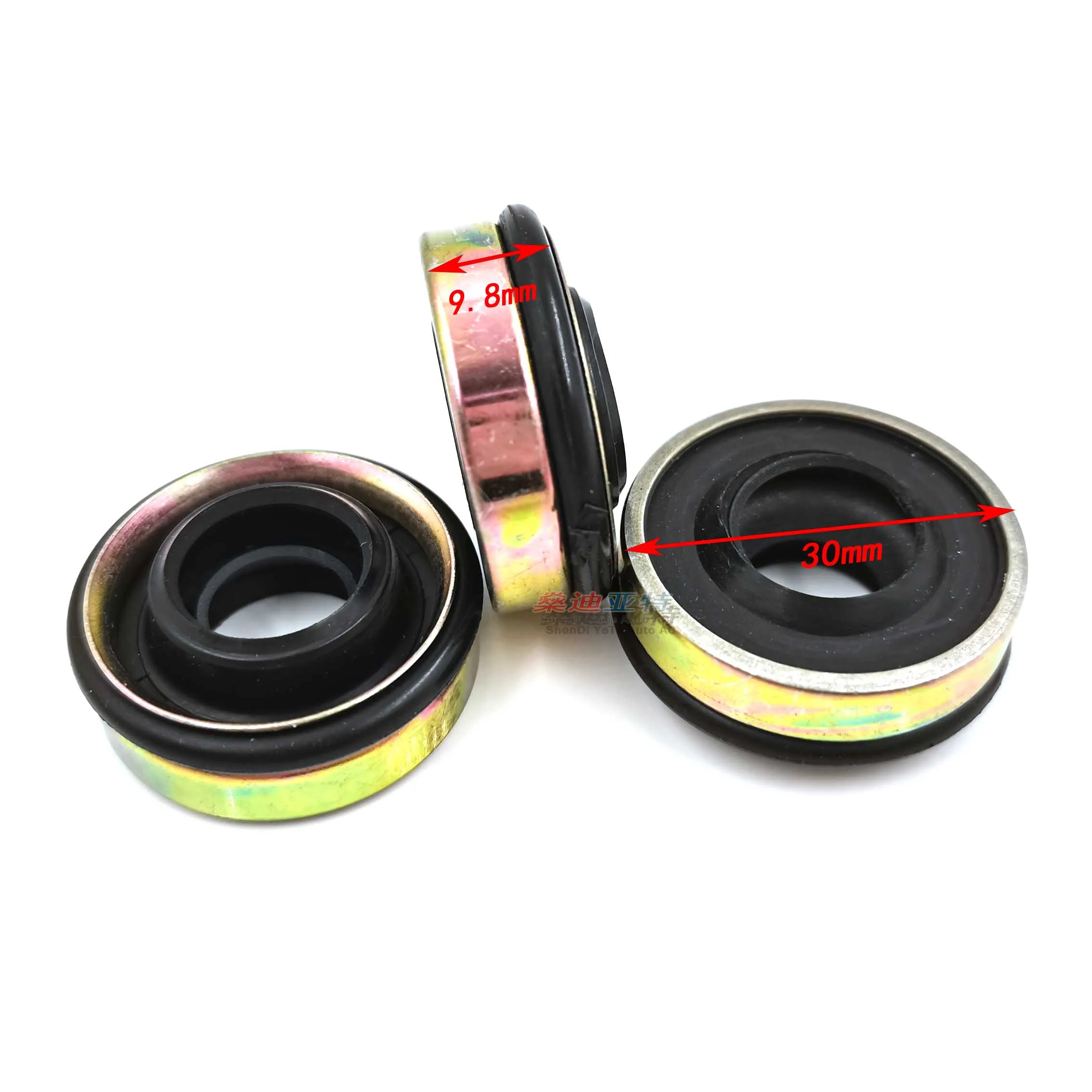 AC Compressor Shaft Seal Stamp Oil Seal For Nippon Denso TV12/14C Calsonic Nissan Cefiro A30 A32 Car Compressor Repair Parts air conditioning repair kit