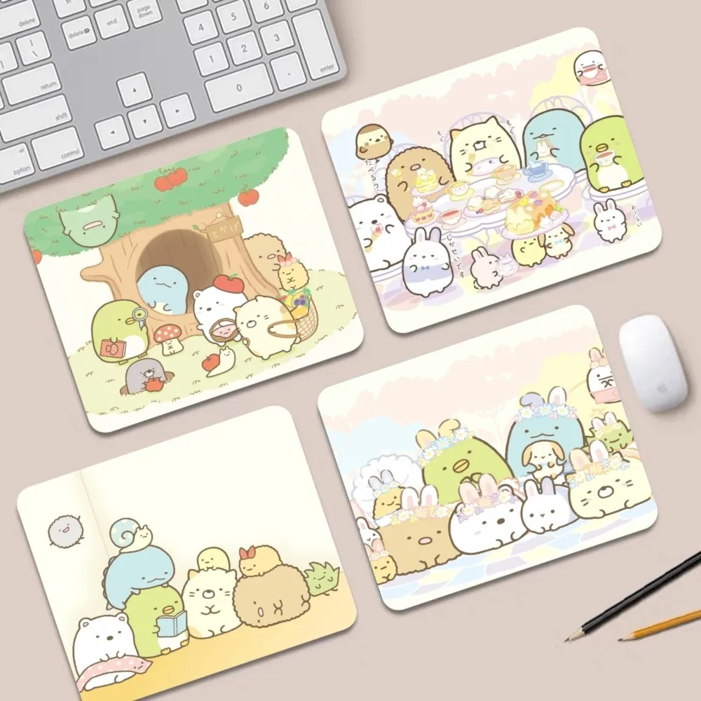 

Sumikko Gurashi Mousepad Anti-Slip Thickened Mouse Pad Gaming Keyboard Table Mat Office Supplies Room Decor Writing Desk Mats