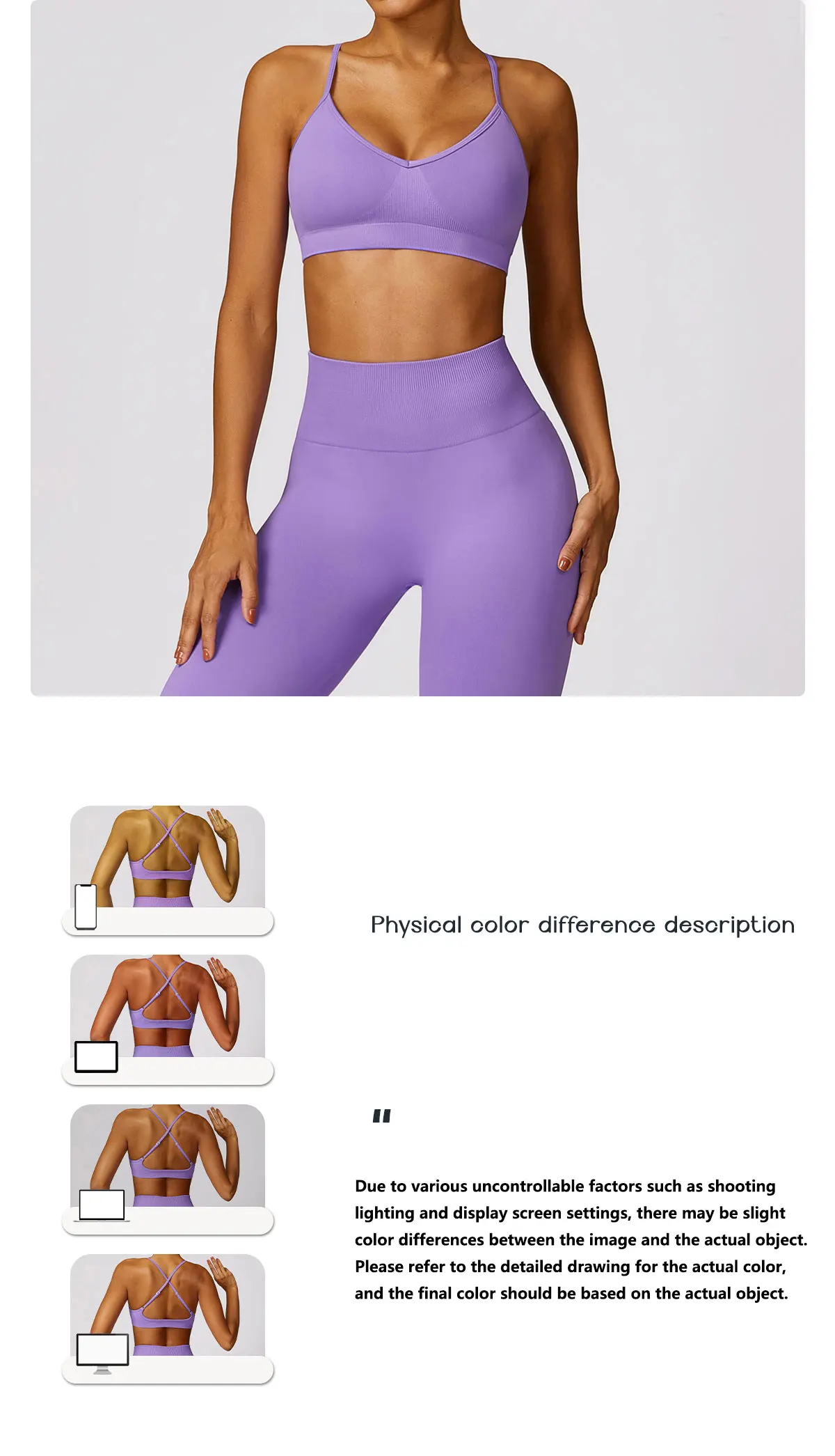 Cross Strap Sports Bra