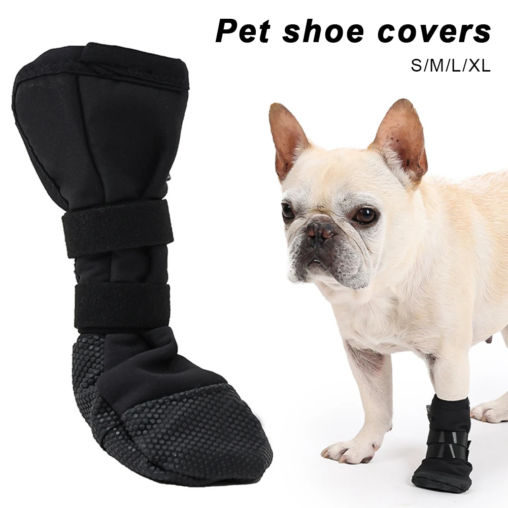 Dog Wound Recovery Boot Paws Protector Waterproof Dog Shoe for Post Surgical Recovery Healing Protections Pet Dog Paws Protector