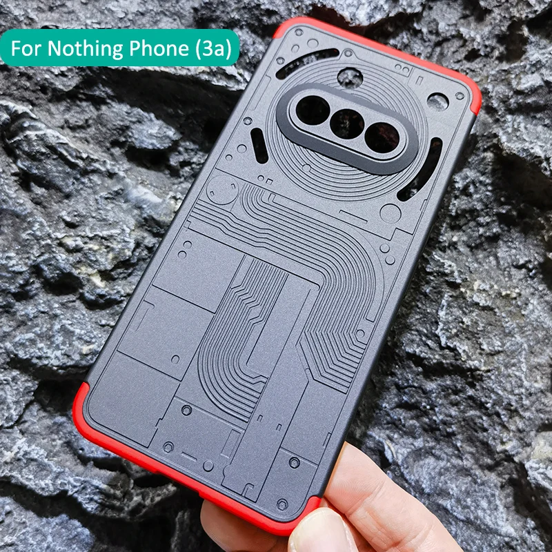Ultra Thin Matte Frosted Hard Plastic Flashlight Cutout Case