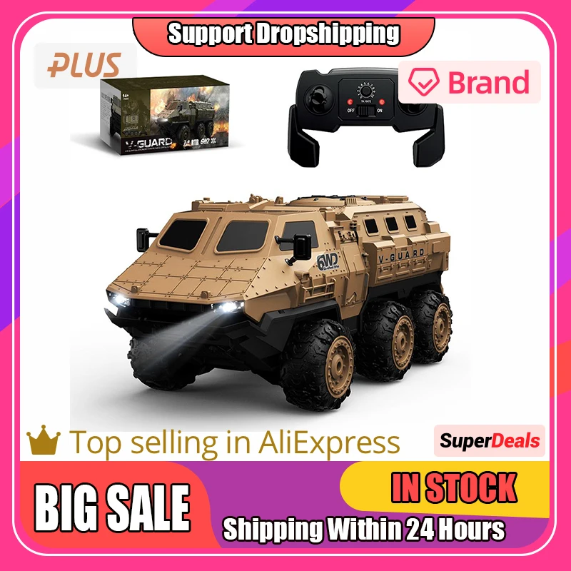 

9510e Remote Control Military Truck 1:16 6wd 2.4ghz Army Truck High Speed 30km/h Rc Car Toys Gifts For Kids Drop Shipping