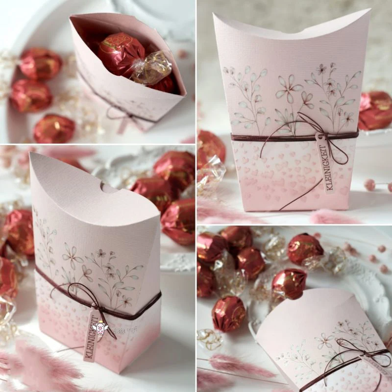 Mmao Craft Metall-Stanzformen, geschnittene Matrizenform, Süßigkeiten, Geschenkbox, Dekoration, Sammelalbum, Papier, Basteln, Messerform, Klingenstanzer, Schablonen