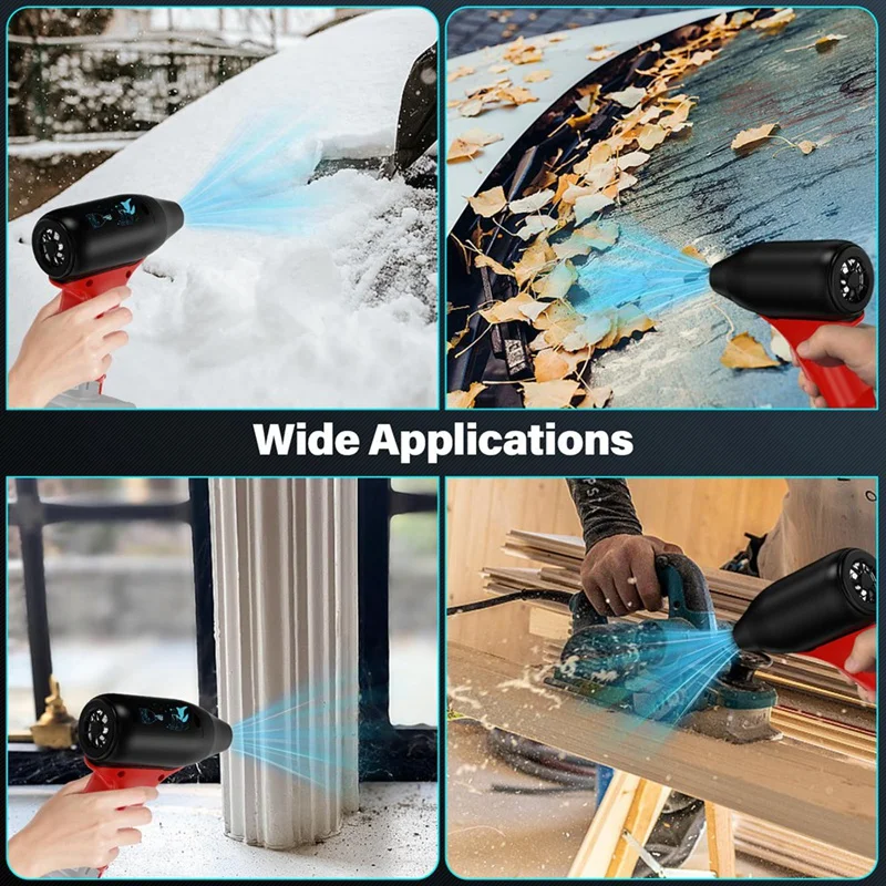 Mini Jet Blower Turbo Fan Portable Jet Fan For Milwaukee 12V M12 Battery Car Keyboard Cleaning Air Bed Hair
