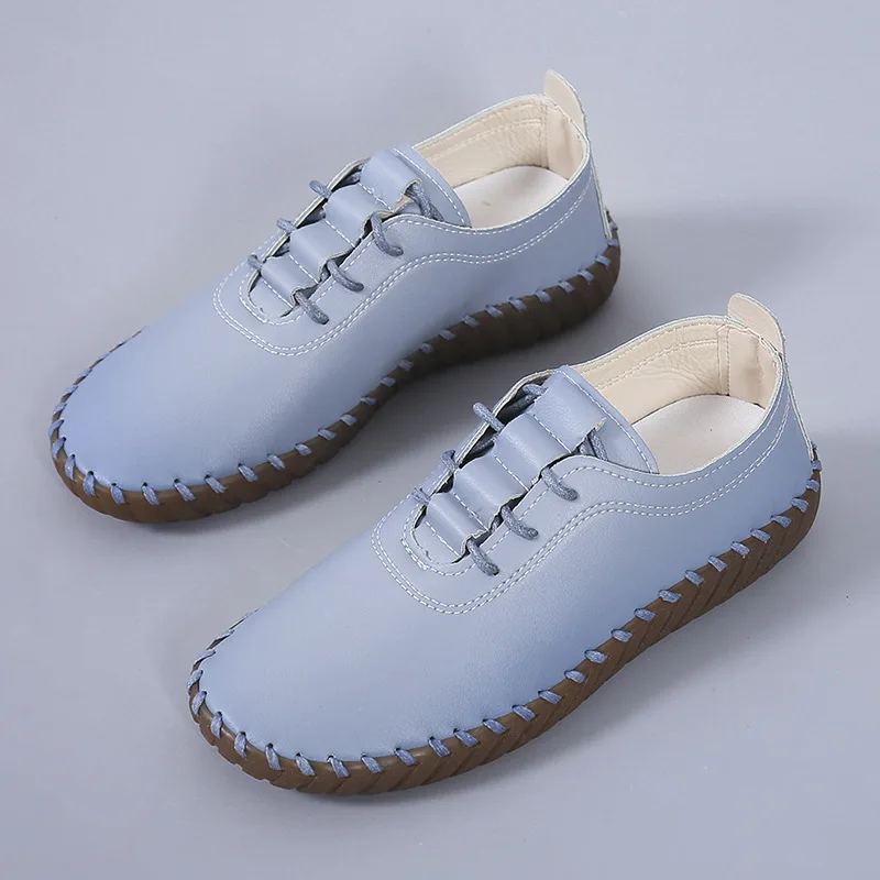 White Shoes Women Flat Shoes Sports Casual Shoes 2024 New Women Vulcanized Shoes Ladies Walking Shoes Soft Light Size 35-43
