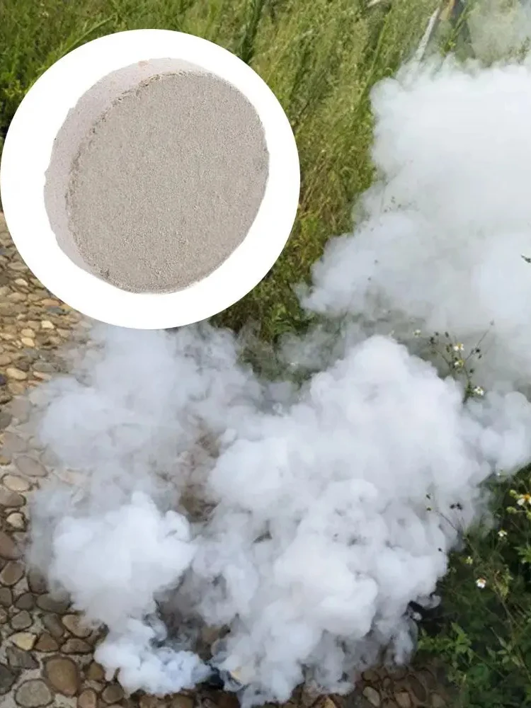 10PcsWhiteSmokeCakePillsHalloweenPropsMagicFogSmokingEffect