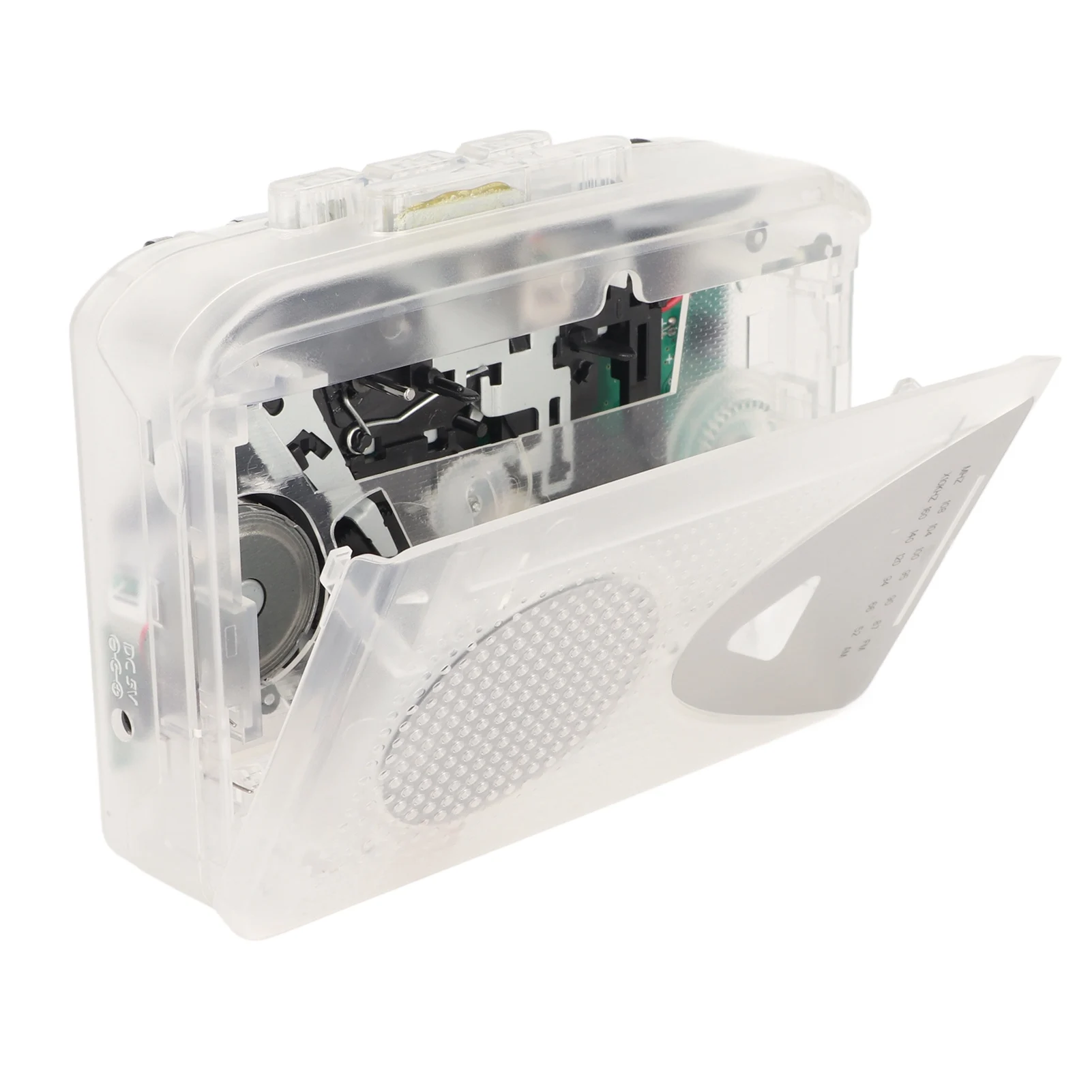 Stereo Cassette Tape Player Support FM AM Radio 3.5mm Jack Speaker Portable for Music