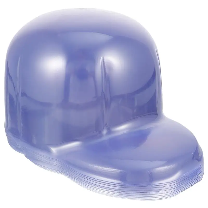 Vitrine Transparente Acrylique Pour Casquettes Avec Fond Miroir - 25.9 X 21 X 19 Cm - Protection Anti-poussière Et UV