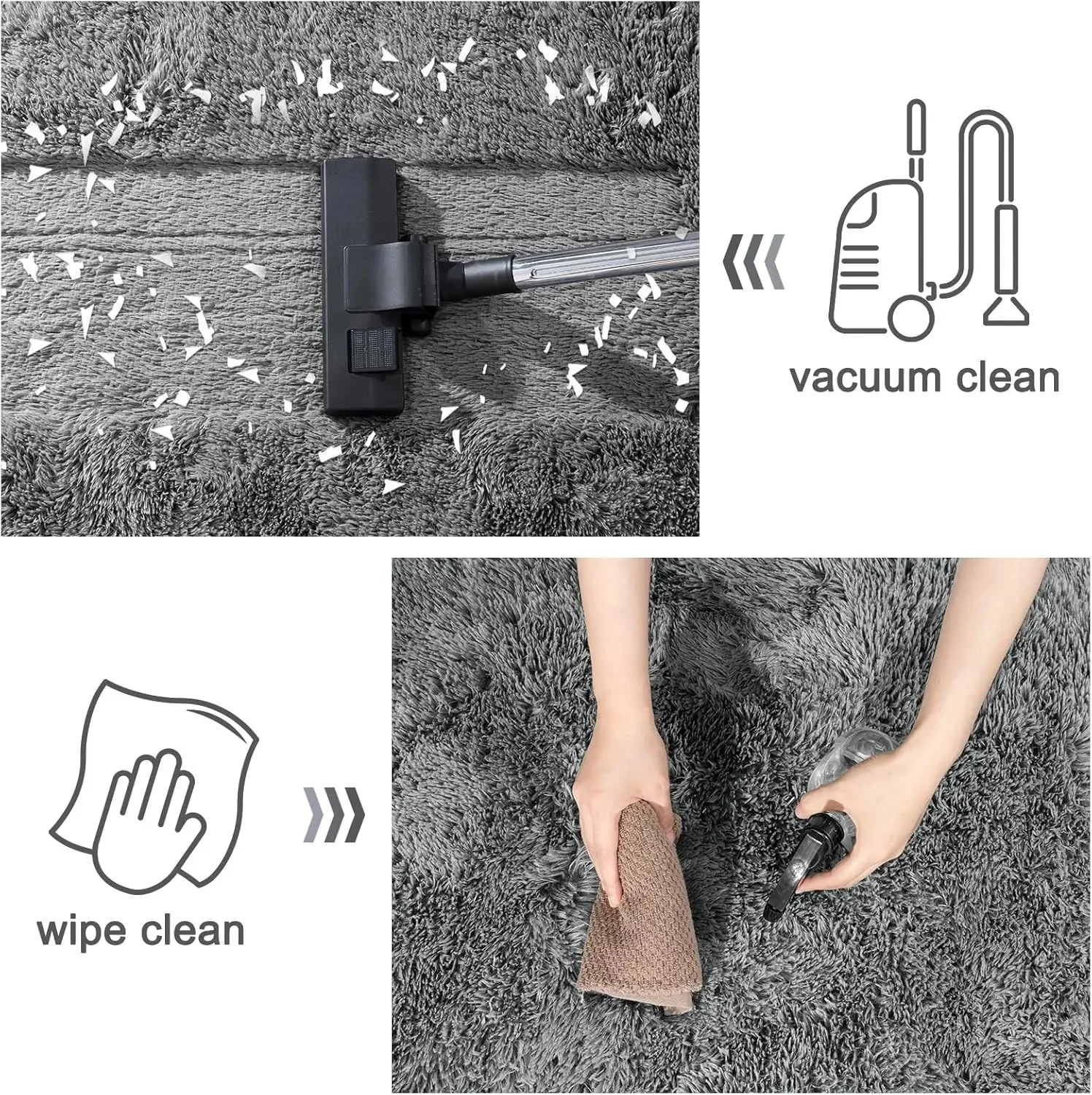Soft Shaggy Area Rug 6