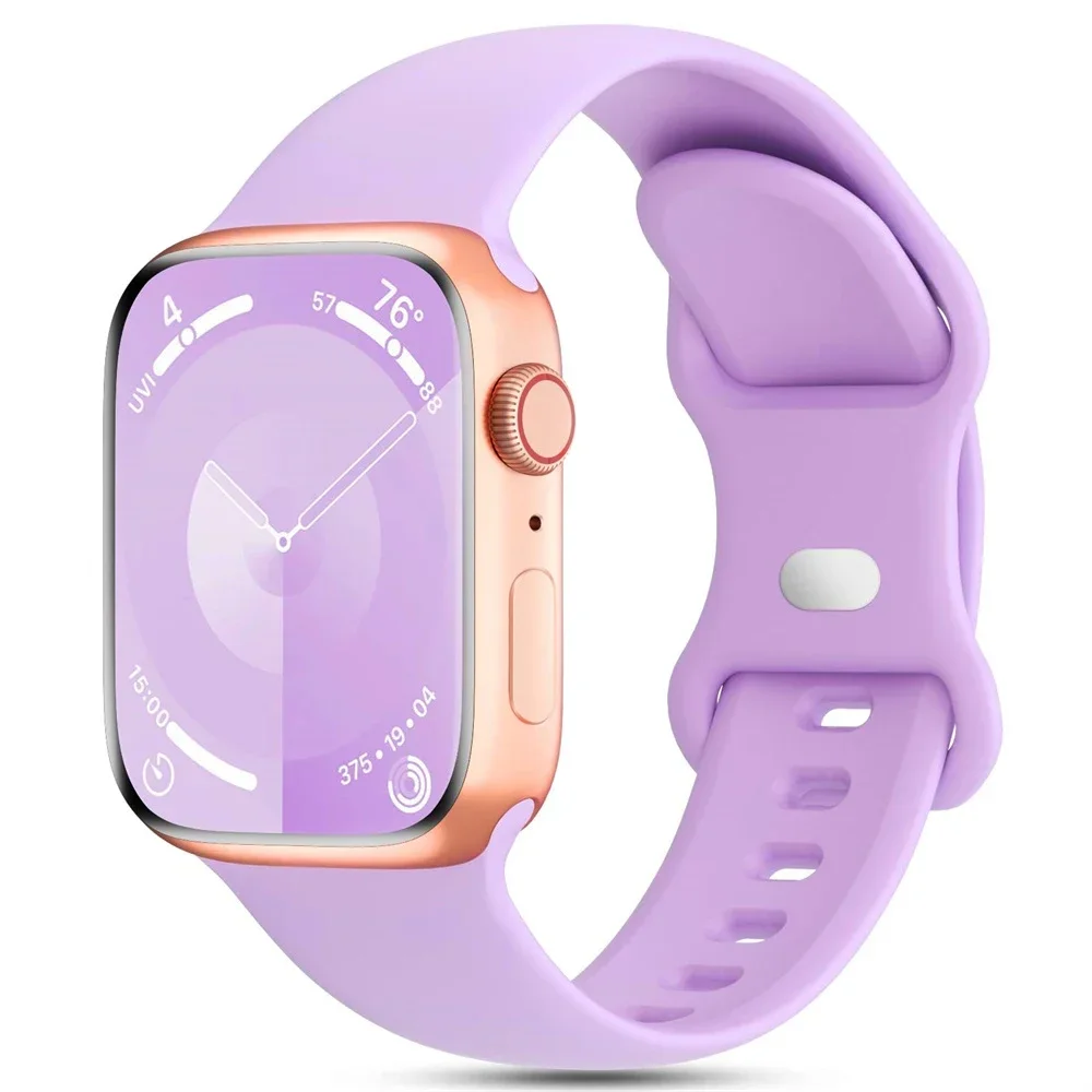 Sleek Silicone Watchband