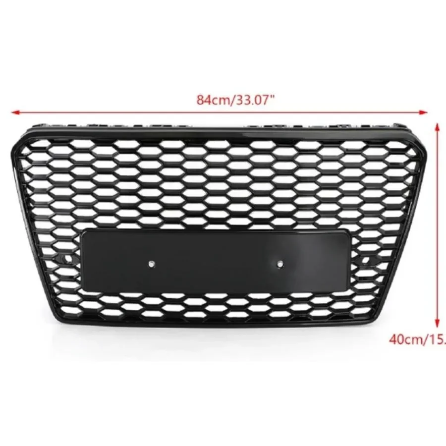 

For RS7 Grill Front Sport Hex Mesh Honeycomb HoodGrill for Audi A7/S7 2009 2010 2011 2012 2013 2014 2015