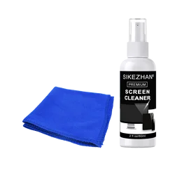 Premium Streak - Free Screen Cleaner Kit with Microfiber Cloth, 60ml (60ml)