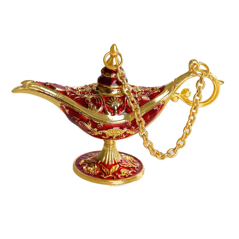 Cm Compact Cm Classic Aladdin Genie Lamp Exquisite Vintage Design For Friends Keywords Zinc Alloy Specifications