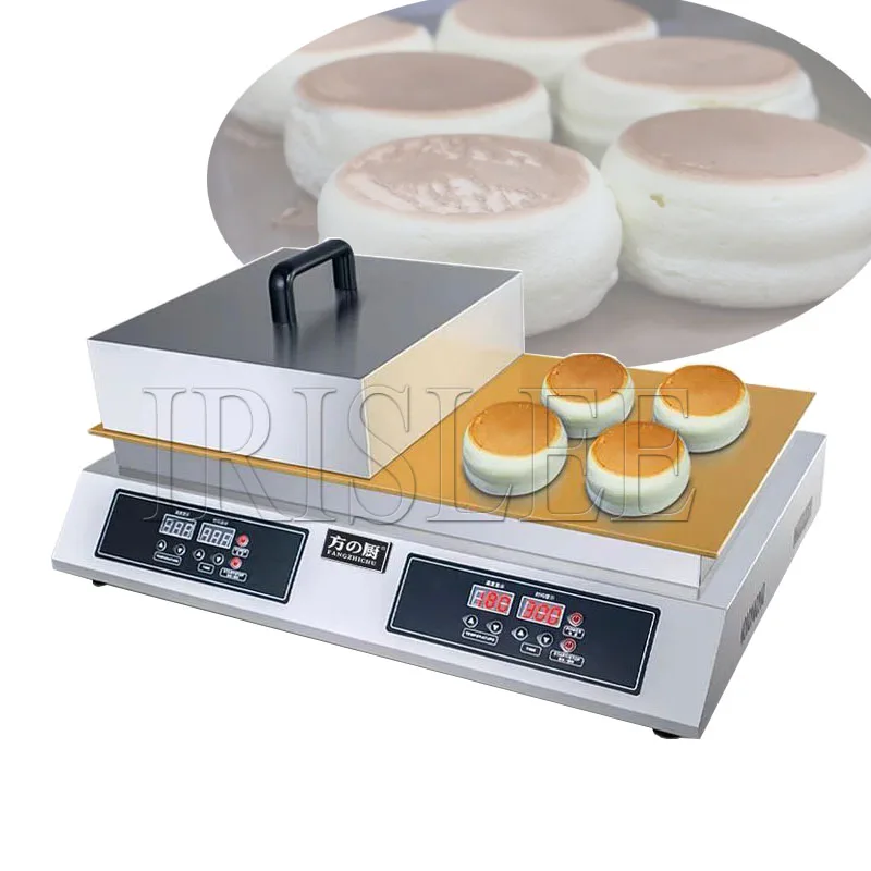 

110v 220v Commercial Use Digital Display Double Plates Japanese Souffler Maker Souffle Machine Fluffy Waffle Maker Pancakes