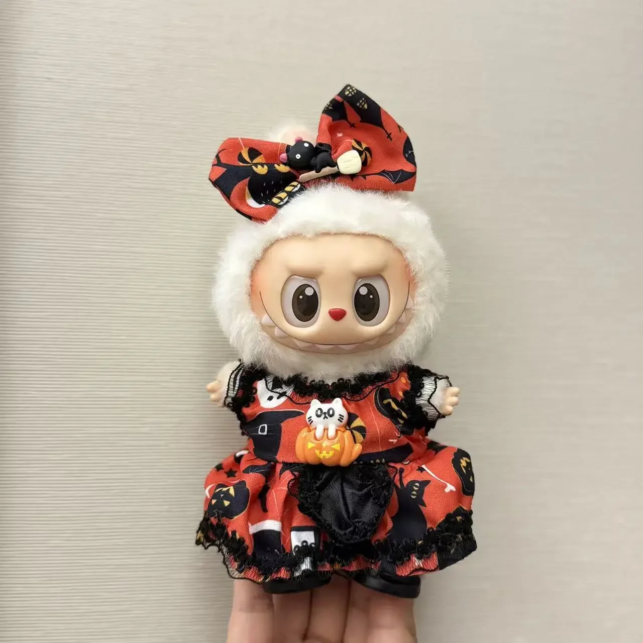 Labubu Red Pumpkin Halloween Outfit