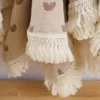 New Baby Cotton Muslin Tassels Swaddle Soft Newborn Wrap Receiving Blanket Sleeping Blanket Diapers Baby Bath Towel 100x120cm 6