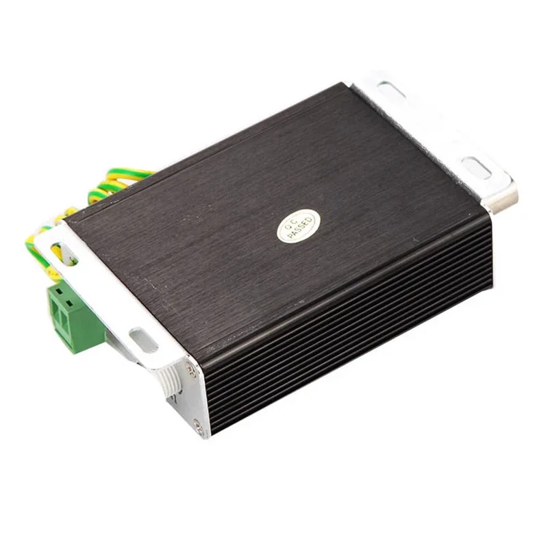 Network Lightning Arrester Monitoring Camera Power Supply 2 In 1 Signal Surge 12V-220V Multistage Protection Thunder Preventer