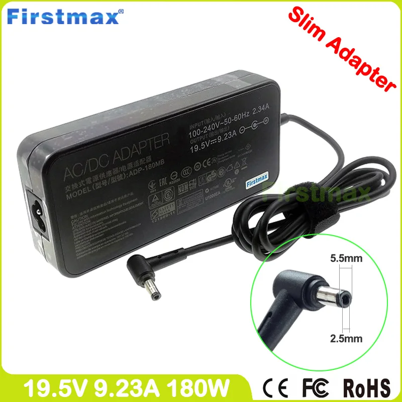 Adaptador ac para Razer Blade Pro 17 Rz0901953 Rc03-0156 Rc30-01650100 165w 19.8v 8.33a 180w 19.5v 9.23a Carregador Portátil - Imagem 6