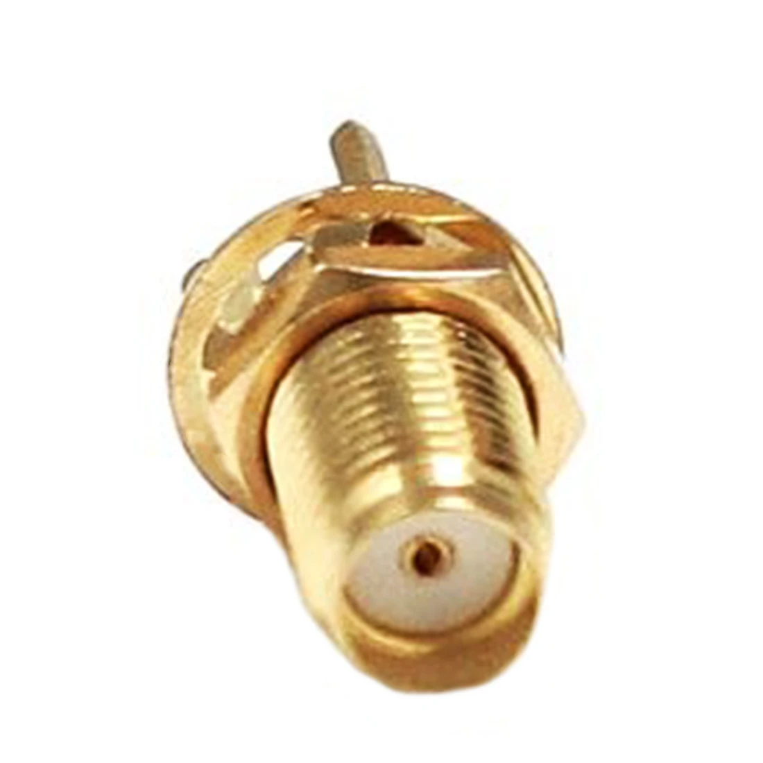 

1pc SMA Female Jack Nut RF Coax Connector PCB Cable Straight Goldplated New Wholesale