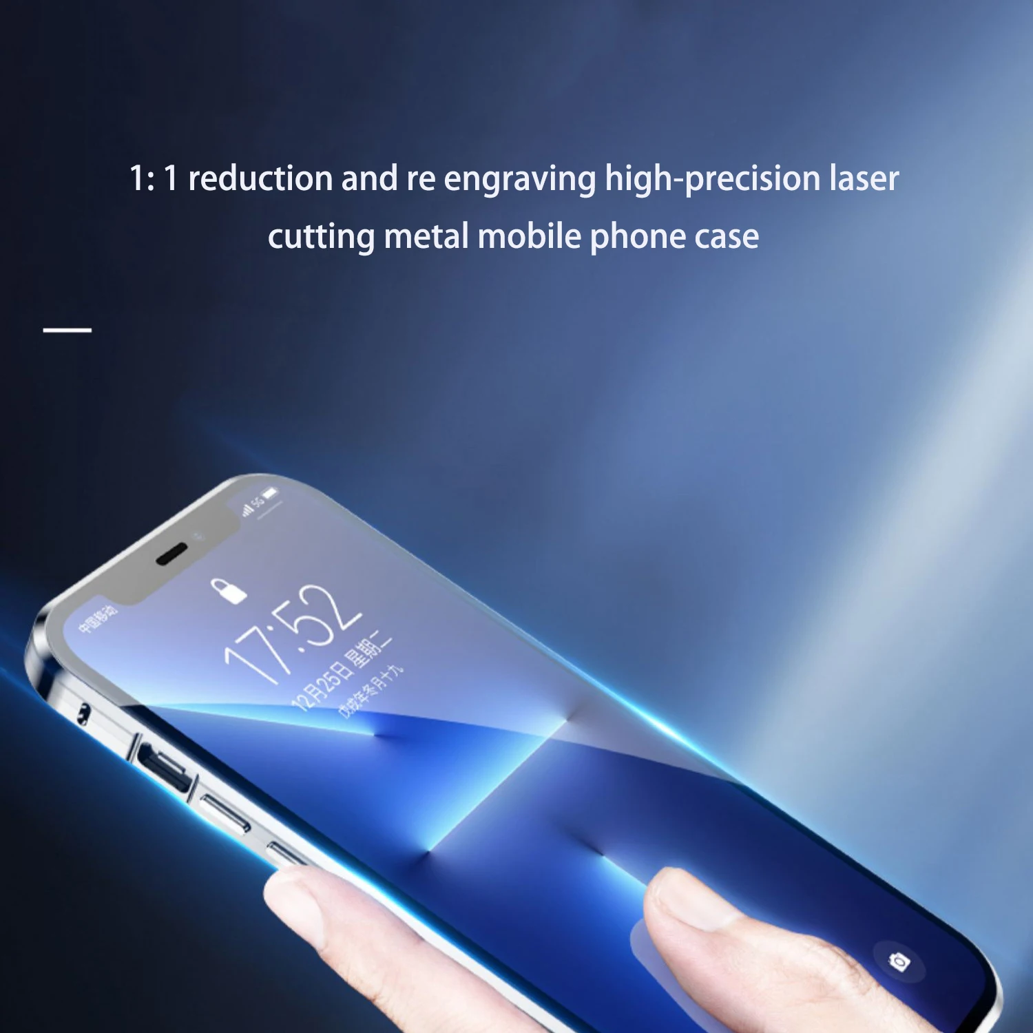 For iPhone 15 14 13 12 Pro Max Case 360° Fully sealed Case Magnetic Adsorption Metal alloy Glass Double sided protection cover