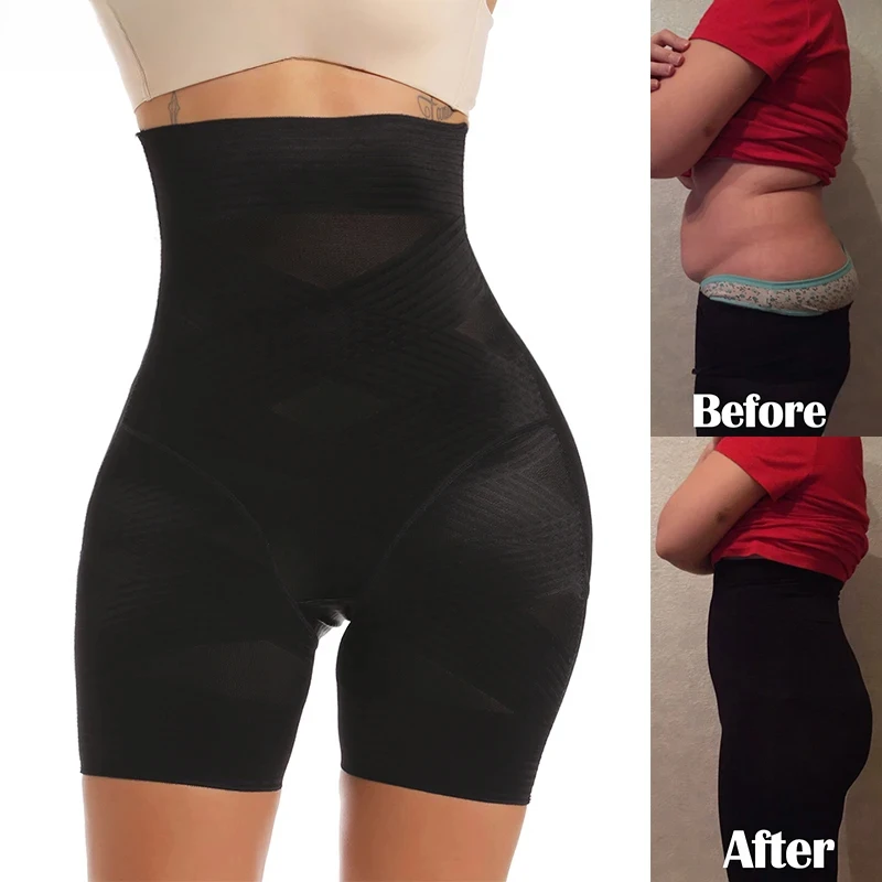 

Women's High Waist Firm Tummy Control Shapewear Shorts Butt Lifter Shaping Panties Slimming Body Shaper Underwear