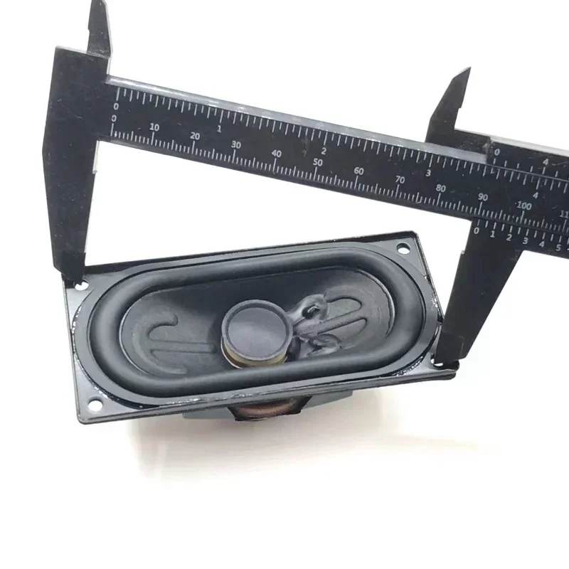 2 Pcs Rectangle Speaker 4 Ohm 10W Full Range Bass Rubber Side Neodymium Magnetic Hifi Loudspeaker Home Theater