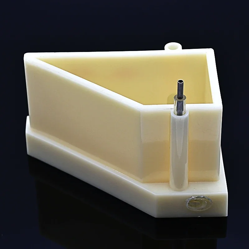 ABC Hull Cell Testing Equipment Harrington Groove Plating 267 ml Electroplating Experiment Chrome-plated Hall Groove
