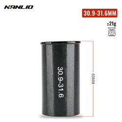 Premium Aluminum Alloy Bicycle Seatpost Adapter Sleeve - Precision Conversion (30.9MM-31.6MM)
