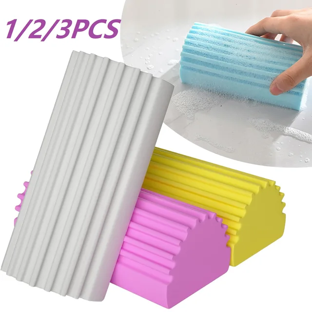 2-10 Pack Damp Duster Sponge Portable Clean Brush Duster Set Magical Tool  for Cleaning Blinds Vents Radiators Mirrors Window - AliExpress