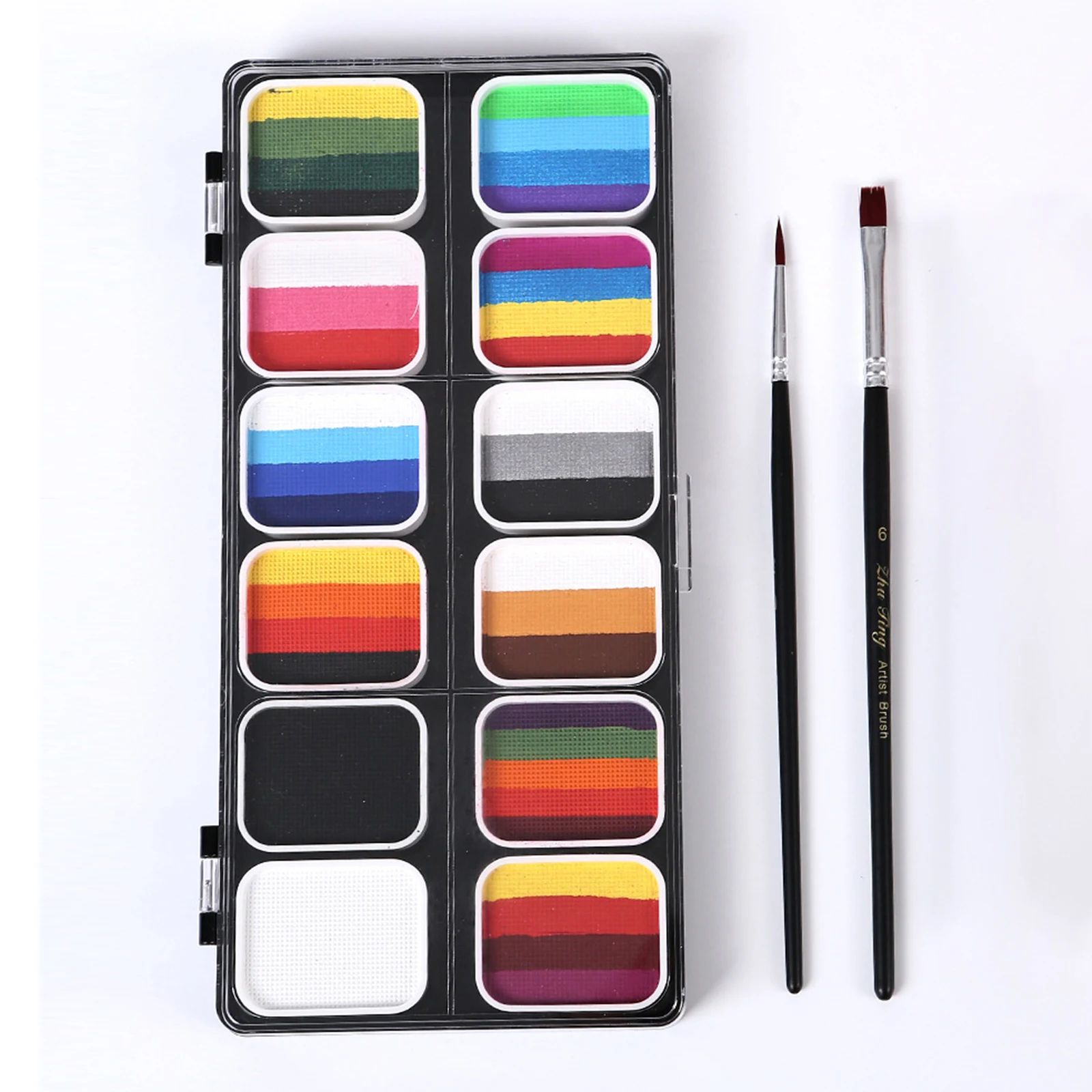 Facepaint Makeup Kit Safe 26 Color Face Painting Oil Palette Set  Multipurpose Makeup Palette For Art Theater Halloween Parties - AliExpress