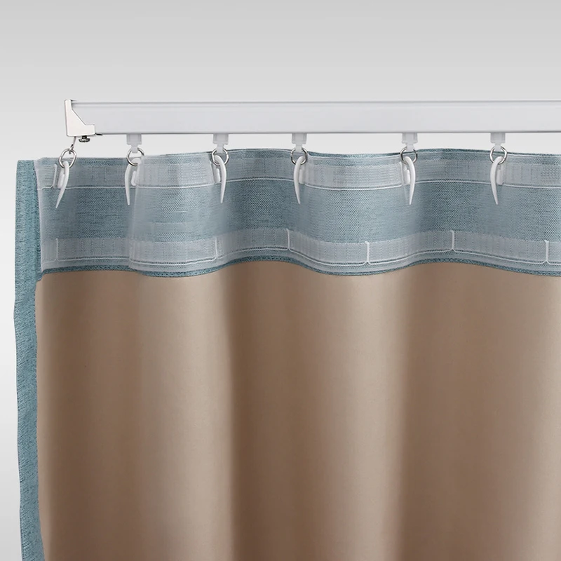 10/20M Curtain Heading Tape Rod Pocket Transparent Curtain Accessories Diy Pleated Folds Pull Ribbon Nylon Install Tape