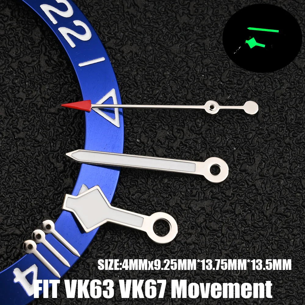 Premium Watch Hands for VK Series TMI Movement, Precision Crafted