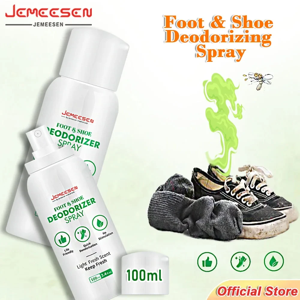 Jemeesen Foot Artifact Socks Foot Care Shoes & Deodorization Spray Perfume Odor Shoe Odor Deodorant Removal Spray