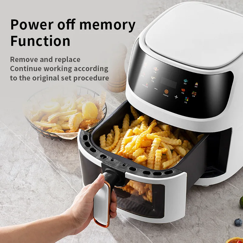 Hot Sell Freidora De Aire Air Fryer Electric Digital Oil Free Cooking Air Electric Fryer 2