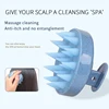 Hair Scalp Massager Shampoo Brush with Soft Silicone Bristles for Dandruff Removal & Hair Growth, Scalp Scrubber for Scalp Exfol 2