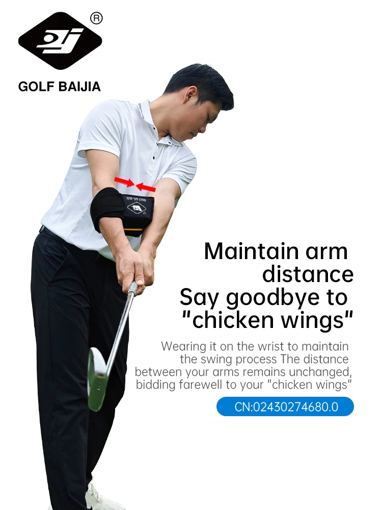 BAIJIA Golf Swing Arm Action Trainer Golf Swing Training Aid