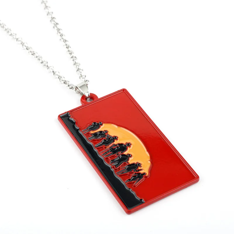 Red Dead Redemption 2 Keychain Pendant Necklace Mini sword keychain,anime keychain pendant