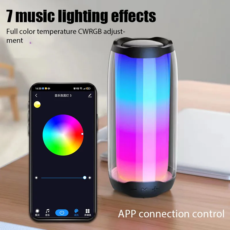 

Bluetooth Speakers Portable True Wireless Sound Box Loudspeaker Outdoor Colorful Stereo Surround Speaker Music Player